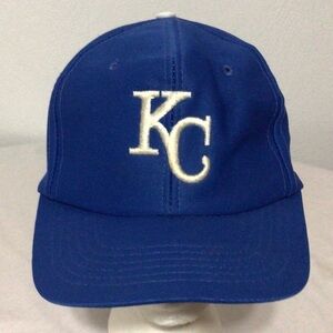 𝅺1990s Kansas City Royals Snapback Hat Baseball Cap